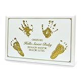 赤ちゃん 手形 足形 天然大理石 メモリアル マーブルフレーム 20x30 cm Baby Memorial デザイン