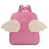Tinksky? Lovely Cartoon Candy Color Fashion College Style Wings of an Angel Backpack Shoulders Bag 5