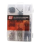 Grip Rite Prime Guard MPCDWS All Purpose Assorted Screw Pack with Free Number-2 Phillips Bit 170-Pie
