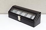 時計5本収納 ウォッチケースDXブラック 5本用 P8051BK