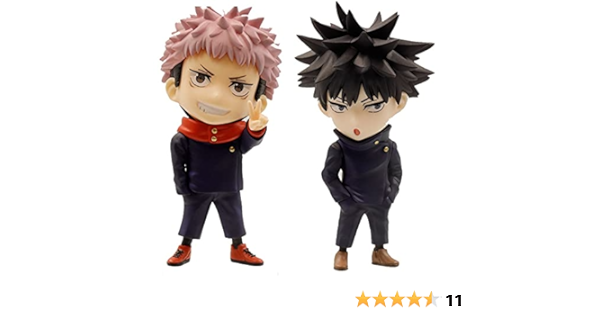 Amazon Co Jp 呪術廻戦 デフォルメ フィギュア Vol 1 虎杖悠仁 伏黒恵 2種セット タイトー ホビー