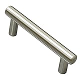 Southern Hills Stainless Steel Cabinet Pulls, 3" Screw Spacing, Cabinet Handles, Pack of 5, Drawer P