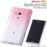レイ・アウト Xperia acro HD docomo SO-03D/au IS12S用グリッターシェル/ラメクリアパールピンクRT-SO03DC9/CP