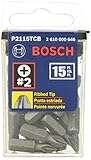 Bosch P2115TCB P2, 1-Inch Length Tic-Tac Set Number 2 Insert Bit, 15-Piece [並行輸入品]