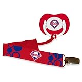 MLB野球ベビー乳児おしゃぶりクリップセット – with pickチーム！