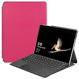 Microsoft Surface Go ケース サーフェス ゴー カバー ローズレッド マイクロソフト10.1インチ MHN-00014 スタンドケース スタンド MCZ-00014 タブレットケース surfase-go,(1case) surfase-go,ローズレッド(1case) 互換