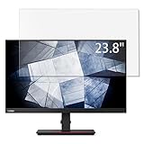 Lenovo ThinkVision P24q-20 23.8インチ 16:9 向け ブルーライトカットフィルム 超透明 [9H高硬度] PCモニター液晶保護フィルム 指紋防止 気泡防止 抗菌 PC保護シート 光沢仕様