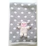 The Little Acorn Fox 3-D Blanket, White, Small [並行輸入品]