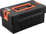 ＴＲＵＳＣＯ　２段式ハードツールボックス　ブラック