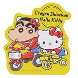 クレヨンしんちゃんxサンリオキャラクターズ[ダイカットシール]キャラクターステッカー/三輪車 サンリオ