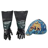 KESOTO 難燃性　溶接保護帽子＆サンドブラスト用手袋（1対）　ソフト　快適性　汗吸収　耐久性　