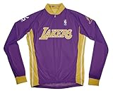 NBA Los Angeles Lakersメンズ長袖Away Cycling Jersey XL