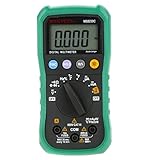 手のひらサイズ MASTECH MS8239C オートレンジデジタルマルチメーター 周波数 電気静電容量 & 温度テスター [並行輸入品]