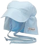 Flap Happy Baby Boys ' UPF 50 +オリジナルフラップハットwith Ties US サイズ: XS カラー: ブルー