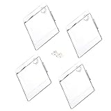 B Baosity プランター　フラワー　花瓶　ガラス　水耕容器ボトル　プラントポット　4個　壁　掛け