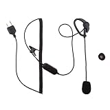 Dolity ミッドランドGXT400 / 450ラジオに対応　イヤーフック　イヤーピース　ヘッドセット　PTT MIC 2ピン　耐久性 互換性