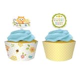 Happi Tree Cupcake Picks & Wraps by Creative