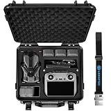 Lekufee 防水ハードキャリーケース DJI Mini 5 Pro ドローン、Fly More コンボ、DJI RC 2/RC N3、バッテリー(6個)、充電ハブ、その他のアクセサリー(ケースのみ)