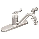 Moen ca87520srsキッチン蛇口withオフボードSideスプレーMuirfieldコレクションから、スポットResistステンレス