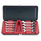 Blackhawk By Proto BW-2250R 12 Point Stubby Ratcheting Combination Wrench Set, 9-Piece [並行輸入品]
