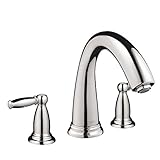 Hansgrohe 06120000 Swing C 3 Hole Tub Filler Trim with Lever Handle, Chrome [並行輸入品]