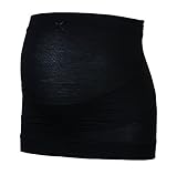 ピジョン あったか妊婦帯ベルトイン M-L ブラック 6510154