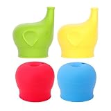 TougsシリコンSippy Cup Lids for Toddlers赤ちゃん子供用 – 再利用可能な、spill-proof、耐久性 – にストレッチカバーTumblers , Yetiランブラー