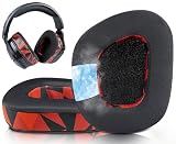 SOULWIT 冷却ジェルパッド イヤーパッド イヤークッション for Turtle Beach Stealth 600 Gen 2 USB/MAX, 600 Gen3 PC/PS/XB, 500 XB Wirelessとの互換性があり 交換パッド ヘッドパッド 冷感 パッド レッドストーム