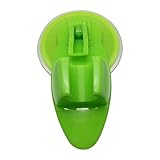 可動式　真空吸着カップ・ベースの浴室のシャワーヘッドホルダー　ブラケット　グリーン