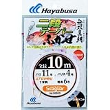 ハヤブサ(Hayabusa) SE202 無双真鯛 二段テーパーふかせ 10m 9号