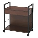 キッチンワゴン キャスター付き サイドワゴン CW-9C 【代引き不可】