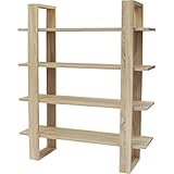 フィーカ ラック [W120 x D38 x H143cm] 家具 収納家具 オープンシェルフ・ラック