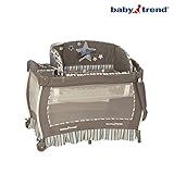 Baby Trend （ ベビートレンド ） ナーサリーセンター All Star　/ ハイタイプベビーベッド　たためる プレイヤード お昼寝マット付き ベビーサークル 室内グッズ 折りたたみ