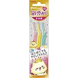 フェザー安全剃刀 ピアニィ 敏感肌 まゆ用 ガード付 3本入