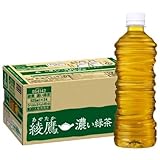 コカ コーラ 綾鷹 濃い緑茶 ラベルレス 525mlPET 24本 機能性表示食品