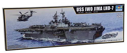 トランペッター 1/350 強襲揚陸艦 LHD-7 イオー ジマ 05615 プラモデル