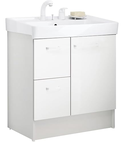 Amazon | LIXIL(リクシル) INAX 洗面化粧台 D7シリーズ シングルレバー