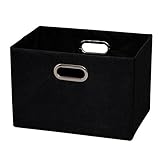 アイリスオーヤマ ボックス インナーボックス 深型 ブラック 幅38×奥行26×高さ26㎝ IB-38D