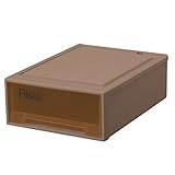 天馬 Fits フィッツクローゼット (幅39×奥行53×高さ18cm) ブラウン S-53