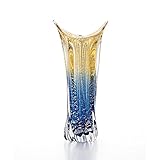 花器 津軽びいどろ工房 銀彩 陸奥湾 F-49819