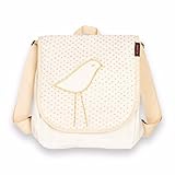 MilkBarn Organic Cotton Preschool Backpack (Yellow Bird) [並行輸入品]