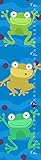 Green Leaf Art Growth Chart, Happy Frogs [並行輸入品]