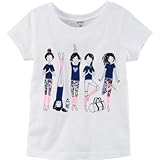 Carter's(カーターズ) ヨガグラフィックティ ホワイト トップス半袖Tシャツ 3ヶ月【並行輸入】