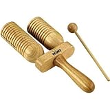 Nino Percussion NINO560 Wood A-Go-Go, 2 Rows, Natural Finish おもちゃ [並行輸入品]