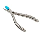 Hanchen メガネ専用 ヤットコ 片側厚型プラスチック付 ペンチ テンプル/ブリッジ角度調整 智固定 ハイエンド 透かし型 内蔵バネ 眼鏡屋用