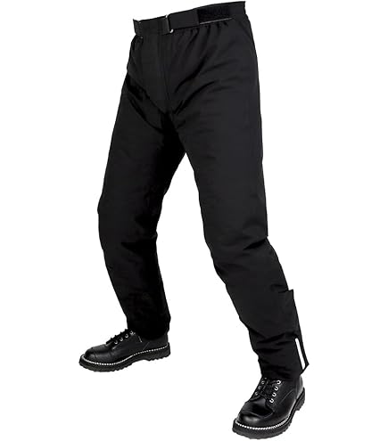 Amazon | 南海部品 NANKAI（ナンカイ） レザーパンツ ブラック/レッド