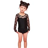 「楽々セレクトショップ」ベビー水着　女の子　ビキニ　 ファション　ハート柄　日焼け防止 超可愛い　伸縮性　海辺 温泉 記念写真　85~135cm　２色 (ブラック, M(95-105cm))