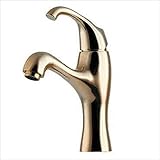 カクダイ　水栓金具　ASURA　シングルレバー混合栓（クリアブラス）　　183-111GN