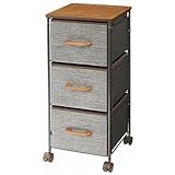 布製チェスト MFB30-3GY グレー 3段30W