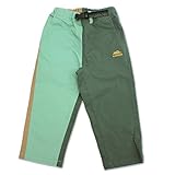 クリフメイヤー キッズ クライミングクロップドパンツ 110cm GREEN/CRAZY 1458800K